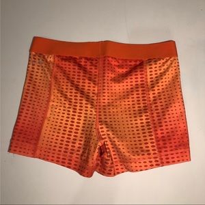 Nike Shorts - Nike Pro Orange Spandex Shorts Nike Shorts - Nike Pro Orange Spandex Shorts